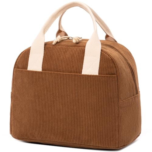 Image of LOVELYWIND Lunch Box for Women Cute Lunch Bags for Women Lunch Tote Bags Reusable Insulated Lunch Box Large Capacity Reusable Insulated Cooler for Work or Travel Gifts or Beach