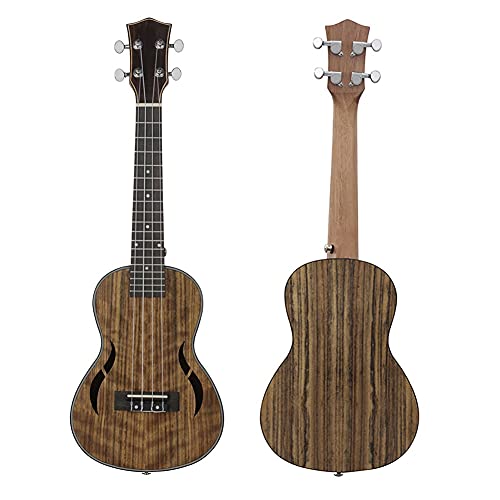 XJJZS Ukulélé en bois guitare hawaïenne Soprano ukulélé Instrument acoustique Instruments de musique mini guitarra… - Les Beatles, Paul McCartney, John Lennon, RIngo Starr, George Harrison XJJZS Ukulélé en bois guitare hawaïenne Soprano ukulélé Instrument acoustique Instruments de musique mini guitarra… – Image 3