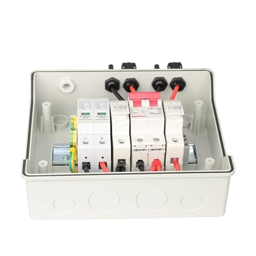 Coffret de combinaison solaire 600V 16A avec fusible et MCB IP65 - 6
