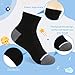 LITERRA Boys Socks 20 Pairs - Lightweight & Breathable Ankle Ankle Socks for Kids, Athletic School Sock for Boys Age 4-7