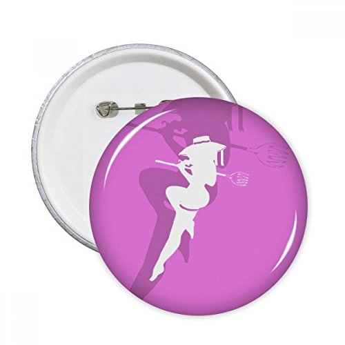 Pins badge bouton fille longue jambe idée cadeau originale pour customiser les vêtements
