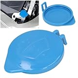 Tissting Bouchon de Réservoir Lave-Glace, Bouchon Universel pour Liquide Lave-Glace Facile à Installer sans Outils Numéro OEM 643237 en Plastique Durable pour C5 C6 407 3008 5008