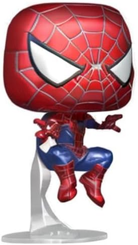Friendly Neighborhood Spider-Man No Way Home Metallic Exclusive #1158 (Bundled with Compatible Pop Box Protector) - Image 2