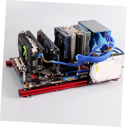 Soporte para CPU Abierto con Diseño Espacioso Negro miniatura 4
