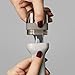 ZOKU Pocket Utensil Set, Grey - Stainless Steel Fork, Knife, and Spoon Nest in Case - Portable Design for Travel, School, Work, Picnics, Camping and Outdoor Home Use