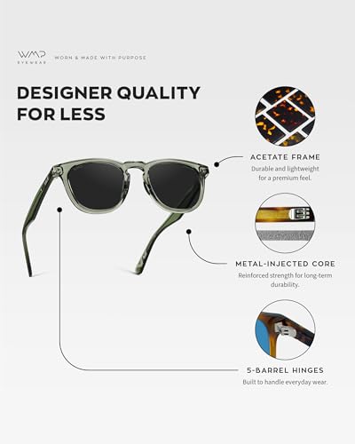Image of WearMe Pro Wyndham Men's Polarized Sunglasses, Sports & Golf Design, UV400