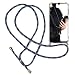 Produktbild Handykette Kompatible mit Samsung Galaxy A50 Hülle Necklace Handyhülle Silikon Kette Handytasche Transparent TPU Case mit Band Schunr Cover Stoßstange Schutzhülle Blau