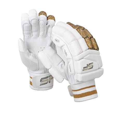 Image of SF Leather Batting Gloves Sapphire Adult Right Hand, Cricket, Standard