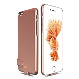iPhone6Plus/6s Plus Battery Charger Case, Apatner Ultra Thin 2000mah Battery Case Rechargeable Backup Battery Power bank Charger Case For iPhone6Plus/6s Plus 5.5inch(Pink)