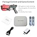 Damcoola Game Console with 900+ Games, Handheld Retro Video Game Console for Kids& Adults, Game System with AR Gun Game,2 Game Controller, TV Plug& Play, Xmas Birthday Toy for Boys& Girls Age 3 +
