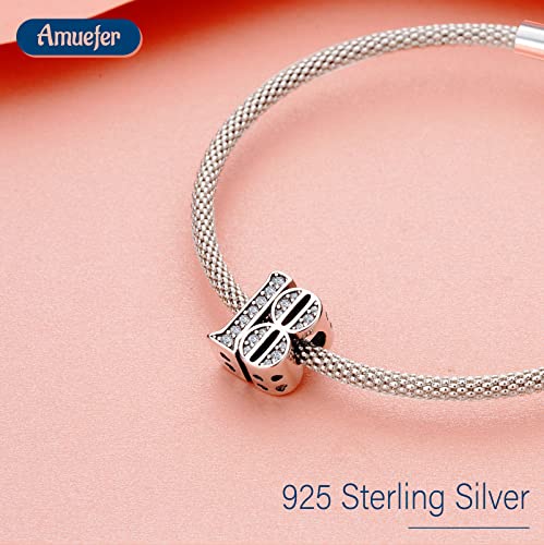 Image of Mothers Day Birthday Number Love Family Friendship Graduation Auntie Grandma Dad Mom Charms for Pandora Bracelets Necklaces, Gifts Women, for Anniversary Valentines Christmas
