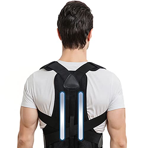 Correcteur de Posture Réglable Redresseur de Dos Soulage Douleur 2XL