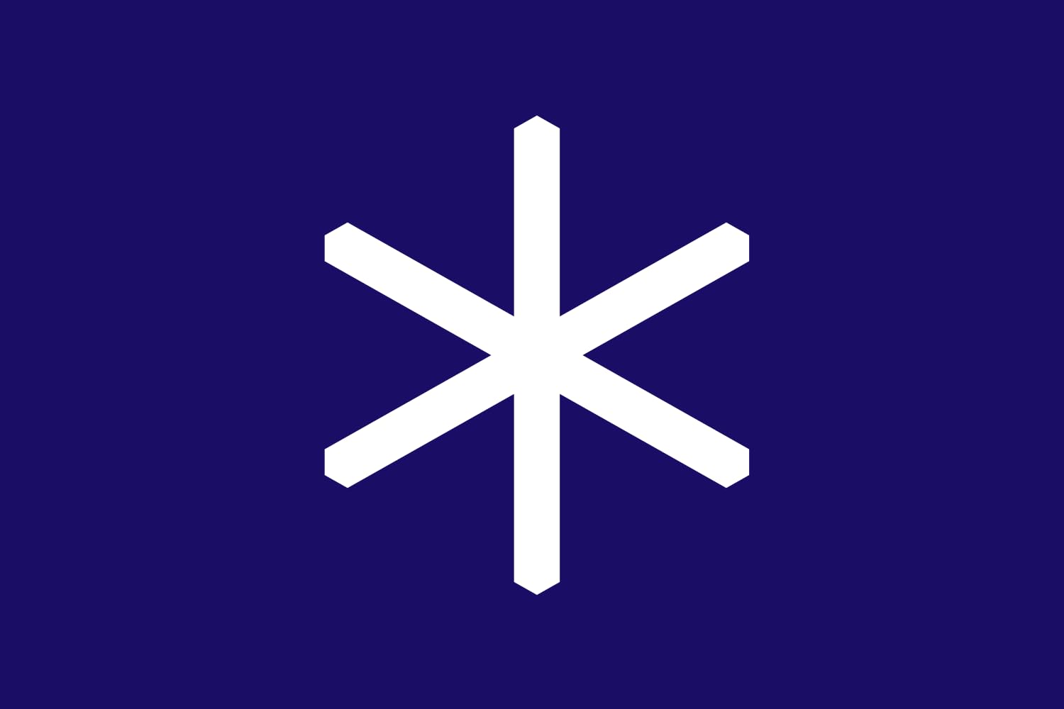 Drapeau Kisogawa Aichi 1960-2005 grand format image vectorielle pour décoration