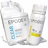 UTILISATION : Ce kit de résine époxy ECO MAX EPODEX est polyvalent, parfait pour les débutants comme pour les professionnels. Conçu pour des coulées jusqu'à 10cm de hauteur, il est idéal pour la réalisation de tables rivières, de lampes, et de tout autre projet avec des moules ou pièces de grande hauteur. Combiné à des moules en silicone et aux pigments colorés EPODEX, il constitue un excellent kit créatif pour adultes.