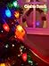 Vintage C9 LED Christmas Lights Outdoor, 150 Feet C9 String Lights with 75 Shatterproof C9 Bulbs, Waterproof Connectable Commercial Christmas Tree Lights for Outside Roofline Patio Decor, Multicolor