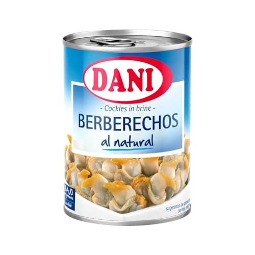 DANI - Bote de berberechos pequeños (90 g, 6 unidades)