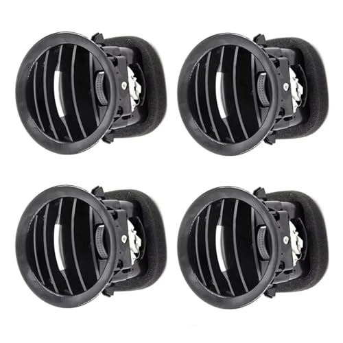 Rejilla aire acondicionado para Opel Corsa D 13417363, cubierta cromada de ventilación (4 piezas)