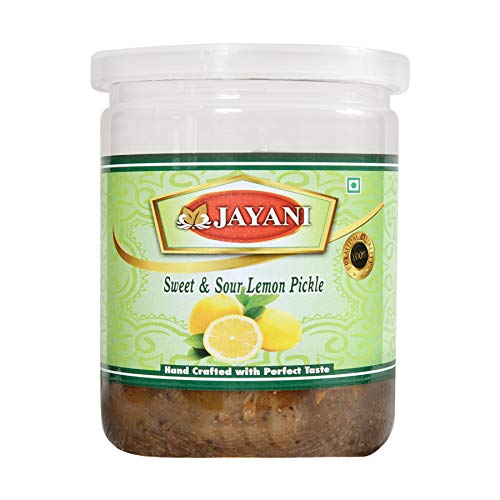 jayani Homemade Sweet and Sour Lemon Pickle (380 gm)