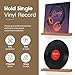 NIUBEST Vinyl Record Wall Mount,2 Pack-Vinyl Record Shelves Record Album Display Holder for LP, CD, Book Art Storage Vintage Home Decor(Wood Color)