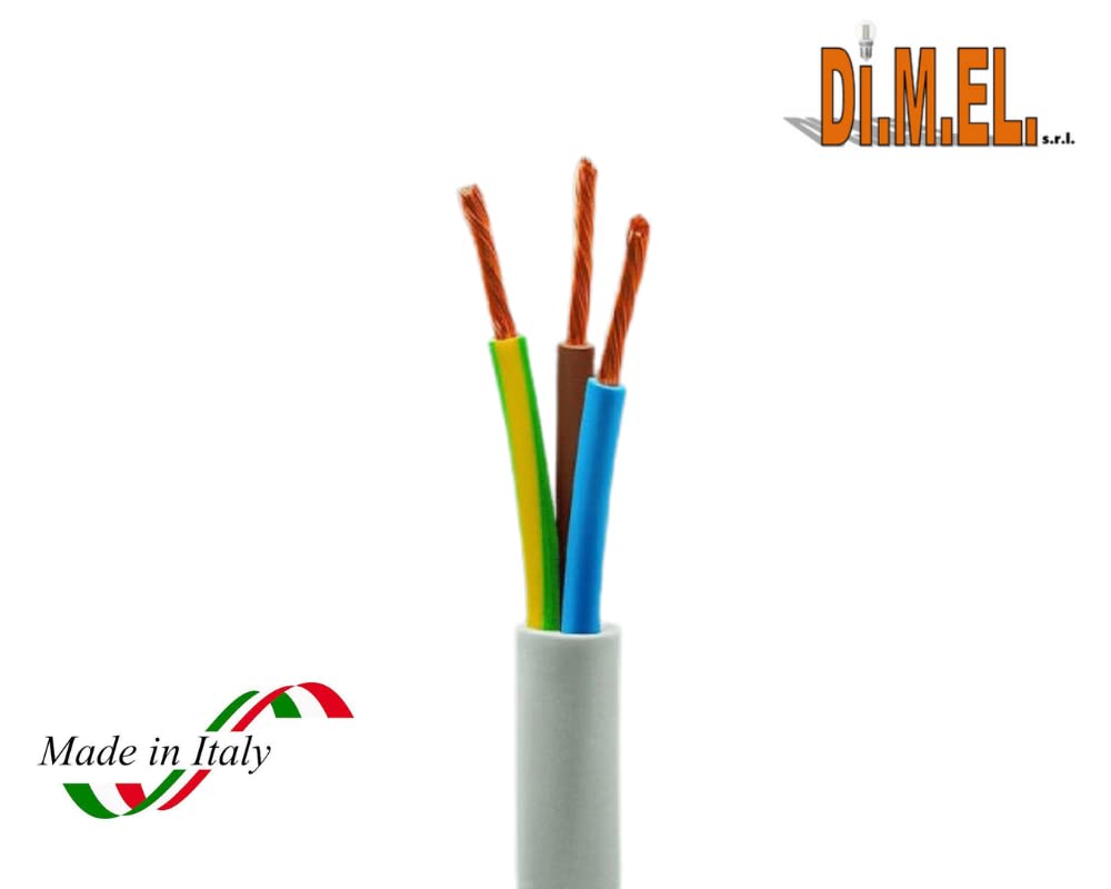 CAVO FG16OR16 IN DOPPIA GUAINA PER ESTERNO 3G1,5 3x1,5 mm² TRIPOLARE 3 POLI EX FG7 (25 METRI)