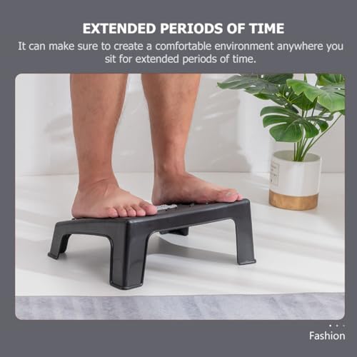 Tabouret de massage ergonomique compact avec repose-pieds de sécurité