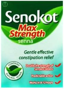 Senokot Max Strength 24 Tablets