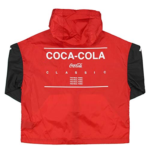 Coca-Cola Windbreaker Zip Up Hooded Track Jacket (Large 11