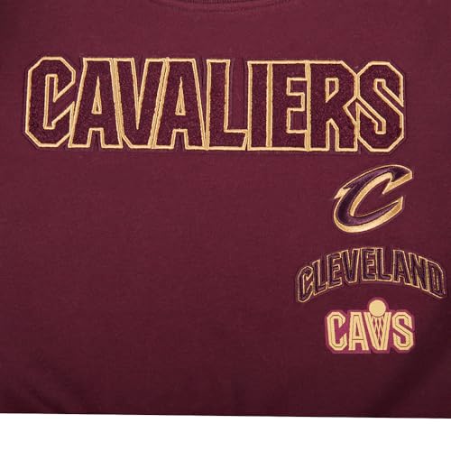 Image of Pro Standard Big Girls NBA Retro Classics Fleece Crewneck Sweatshirt