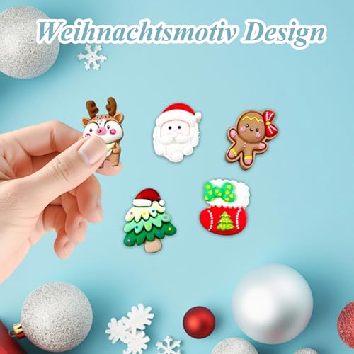 Pocket Weihnachten, Kleine Hug Pocket Weihnachtskarten, 5 Herzerwärmende Weihnachtskarten mit Festlichem Design für Festliche Grüße an Familie, Freunde und Kollegen zur Weihnachtszeit