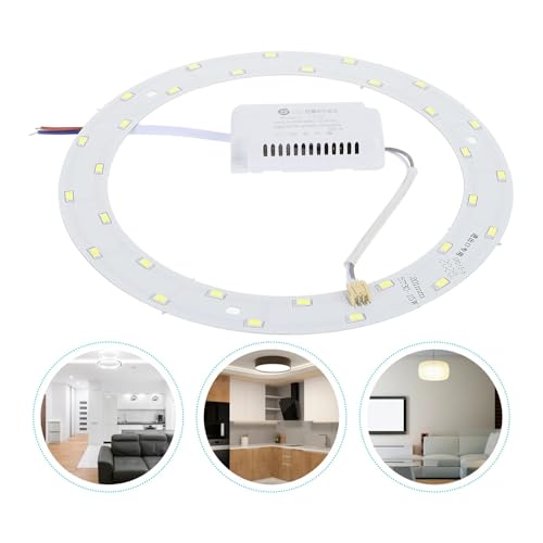15W 220V-240V SMD 5730 30 LED 磁気円形 LED パネルバーランプ LED シーリングライト (純白色光) [5]