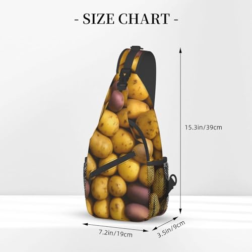 Morral Sling para Viaje y Senderismo Many Potatoes miniatura 3