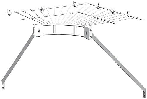 ClosetMaid Ventilated Wire Corner Shelf for 12 in. Shelf and Rod Shelving image 2