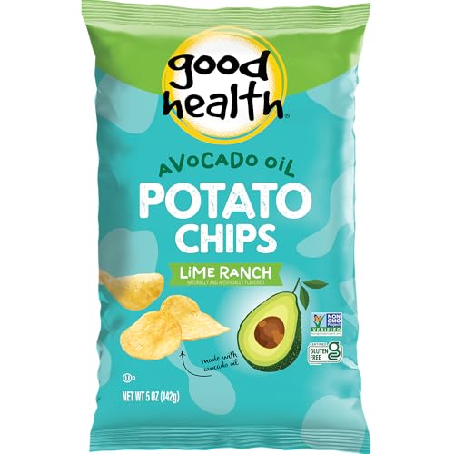 Good Health Avocado Oil Lime Ranch Kettle Chip, 5 Oz Bag (Pack of 1)
