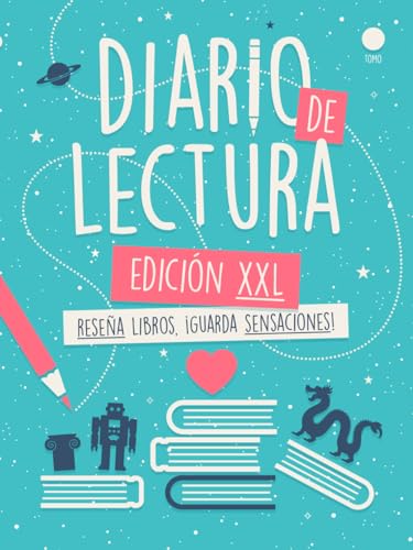 Diario de Lectura XXL (Gama Ocean): Reseña libros. Guarda sensaciones. ¡Para 100 Libros, con Curva de Interés y Biblioteca Visual!
