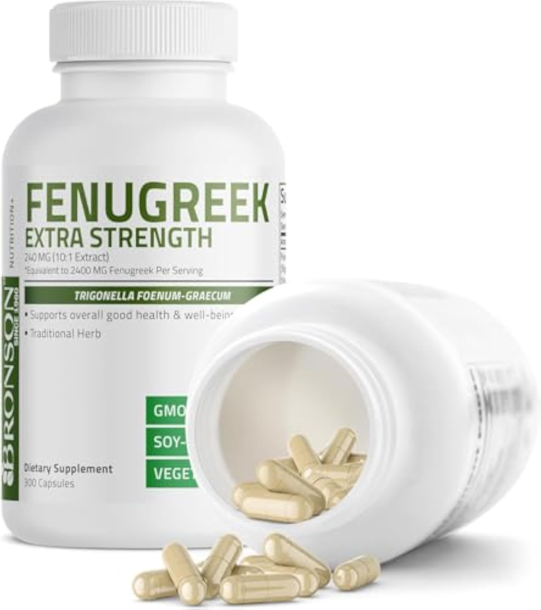 Fenugreek Seed Powder Capsules Extra Strength, 300 Capsules