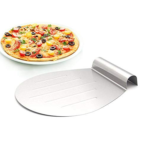 Axgo 1pc Baking Tools Stainless Steel Transfer Tray Moving Plate Cake Lifter Bread