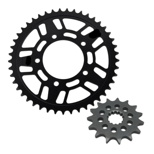 Kit pignon avant arrière en acier renforcé pour SV650S et GSX650F