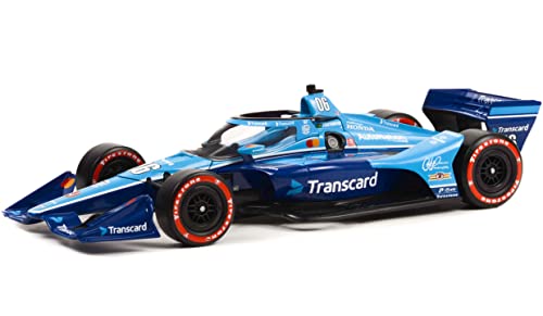 Modelo a escala 1:18 Greenlight Dallara IndyCar Castroneves miniatura 1
