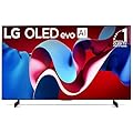 LG 42-Inch Class OLED evo C4 Series Smart TV 4K Processor Flat Screen with Magic Remote AI-Powered with Alexa Built-in (OLED42C4PUA, 2024)