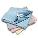 4Clean® Lot de 4 chiffons de nettoyage en microfibre ultra absorbants - 42 x 68 cm - Chiffons secs pour la maison, la voiture, les appareils électroménagers, la cuisine - Chiffon de nettoyage