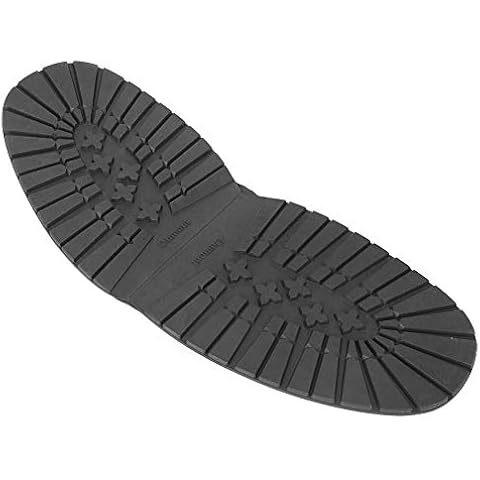Lantro JS Shoe Bottom Full Sole Repair Replacement, Shoes Rubber Half Sole And Heels, Flexible for Leather Shoes Repairing Shoes Sports Shoes(Black forefoot) Cover