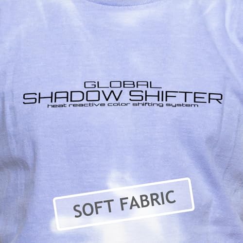 Shadow Shifter Kids Heat Reactive Color Changing T-Shirt Like 90s Tshirt Hypercolor - Made in The USA