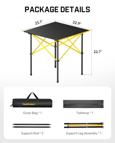 Carpa de camping FanttikOutdoor Zeta C6 Pro y mesa plegable Zeta V11 Pro miniatura 6