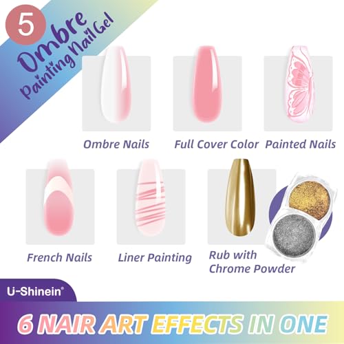 Set de 12 esmaltes de uñas en gel con esponjas y agarrador metálico miniatura 2