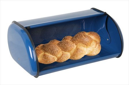 Home Basics Bread Box, Stainless Steel