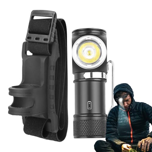 Lampe frontale rechargeable puissante et étanche pour le trail de nuit