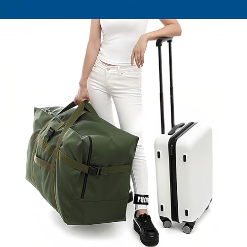 Arxus Große Reisetasche, 120L wasserdichte Tragetasche für Wochenenden über Gepäck für Fluggesellschaften, Reisen, Camping, Umzug und Schule