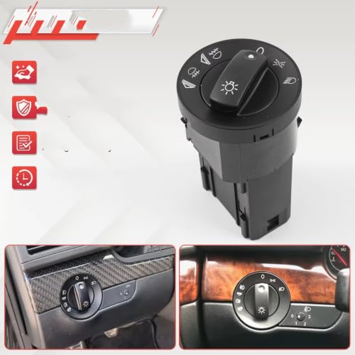 Interruptor luz faros coche kit reparación compatible con 8E0941531C para modelos A4 B6 B7 7