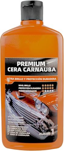 MORE FREE-Premium Cera de Carnauba,La Mejor Elección para un Brillo Superior y Protección Duradera con Cera De Carnauba Para Coche y Polímeros Sintéticos,500ml(Cera Carnauba AU8066)