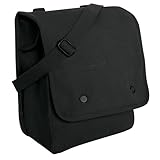 Rothco Canvas Map Case Shoulder Bag, Black